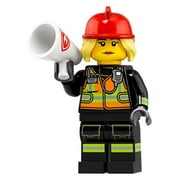 LEGO SERIES 19 WOMAN FIRE FIGHTER MINIFIGURE