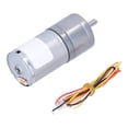 thumbnail image 3 of Electric Motor, Gear Motor for Mini Bikes Minimoto ATV Balanced Dual Wheel Vehicles, Smart Tracking, 4mm High Torque Electric Micro Speed Reduction Geared Motor, 3 of 7
