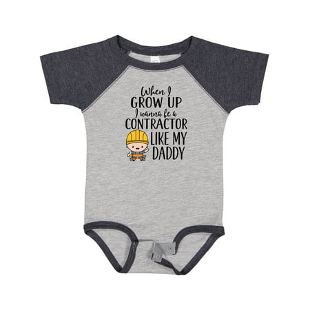 

Inktastic Future Contractor Like My Daddy Gift Baby Boy Bodysuit