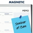 thumbnail image 3 of Quartet Arc Cubicle Whiteboard Calendar, 30" x 18", Magnetic, Aluminum Frame, 3 of 5