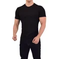 thumbnail image 1 of Playera John Leopard Manga Corta Ribbed Muy Ajustada, 1 of 7