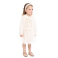 thumbnail image 6 of Disney Classics Marie Toddler Girls Eyelash Knit Tutu Dress with Long Sleeves, Sizes 12M-5T, 6 of 9