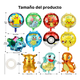thumbnail image 2 of Kit 11 Globos Para Pikachu Pokemon Decoraciones De Fiesta Xtellar multicolor, 2 of 4