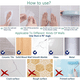 thumbnail image 3 of Estante para colgar en la pared del baño Estante de almacenamiento triangular de pared multifuncional, 3 of 5