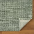 thumbnail image 3 of Luxe Weavers Machine Woven Green 4x6 Area Rug Fringed, Textured Carpet, 3 of 10