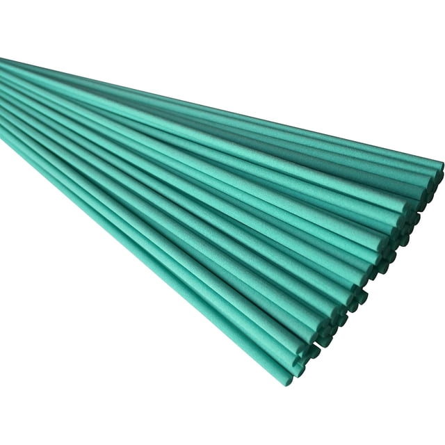 Breath Me TM Reed Diffuser Fiber Sticks,Ideal Replacements for Room Fragrance Diffusers 12" X 3mm-Light Blue(100 Pcs)