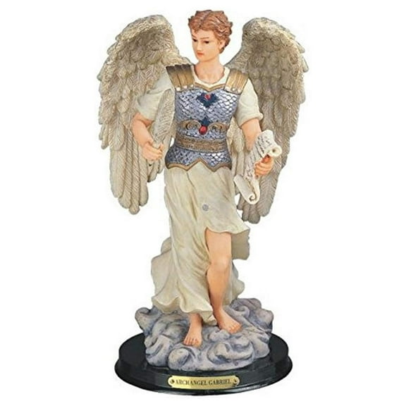 SS-G-312.54 Archangel Gabriel Holy Figurine Religious Decor, 12"