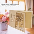 thumbnail image 1 of Libro de Visitas de Boda, Libro de Invitados a la Boda de Libro de Visitas de Novia Registro de Biblioteca de Bodas Registro de Libros de Vajillas para para para, 1 of 7