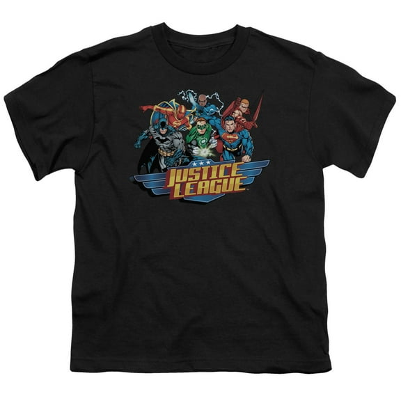 Youth Justice League America Ready To Fight Kids T Shirt Size Ys