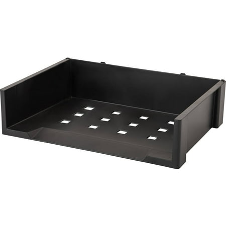 IRIS Stacking Letter Tray, Black Set of 8