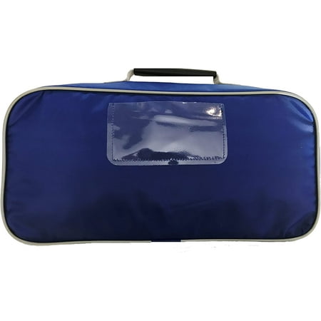 

KnK 16 Canvas Zipper Light Tool Bag Trunk Organizer Utility Storage Water-Resistant Multi-Purpose for Small Tools Parts Jumper Cables Chargers Parts Supplies Box 15.7 x 7.8 x 3.2