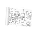 thumbnail image 2 of Rollo grande para colorear ños, suministros de arte, juguete educativo, libro para colorear, pintura de papel, papel de relleno de Color, rollo estilo D Sunnimix rollo de colorear para niños, 2 of 8