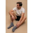 thumbnail image 3 of Women's Cottonique M27700 Latex Free Organic Cotton Booties - 2 Pack (Melange Grey L), 3 of 4