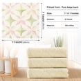 thumbnail image 6 of Yayeee 6 Pack Kitchen Dish Cloths Set for Washing Soft Drying Absorbent Microfiber Towels, Pastel Pink Geometric, 6 of 9