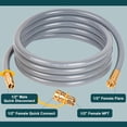 thumbnail image 2 of 98523 Natural Gas Conversion Kit for Mounment Grill, 12 FT 1/2 Inch NG Hose & Regulator, Propane to Natural Gas Conversion, 2 of 8