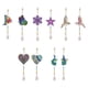 thumbnail image 4 of Wdftyju Kit de pintura de diamante de corazón de cristal de forma especial DIY colgante artesanal 4 Uds Wdftyju 6wy2lr9fq9ny6qz2, 4 of 9