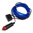thumbnail image 1 of 4 Metros/13 Pies Neón Brillante EL Cable Tira Azul Luz para Coche Interior, 1 of 1