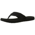 thumbnail image 2 of Reef Women's Sandals Sandy Flip Flops, Black/Black, 5, 2 of 7