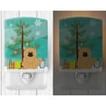 thumbnail image 2 of Caroline's Treasures BB4269CNL Merry Christmas Tree Chow Chow Cream Ceramic Night Light, 6x4x3", multicolor, 2 of 2