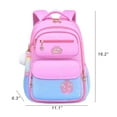 thumbnail image 5 of Ficcug School Bags for Girls,Fashion School Backpack,Lightweight Laptop Bookbags for Kids Teens Women,Pink, 5 of 7