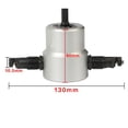 thumbnail image 2 of 160A High-Current Dual-Head Metal Sheet Cutter with Curved Hole Drilling Function – Ideal for Audio Modification & DIY Projects, Durable Electric Shear Tool in Silver Metal Case (Includes Extra Blade, 2 of 5