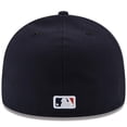 thumbnail image 4 of Men's New Era Navy/Orange Houston Astros Road Authentic Collection On Field 59FIFTY Performance Fitted Hat, 4 of 5