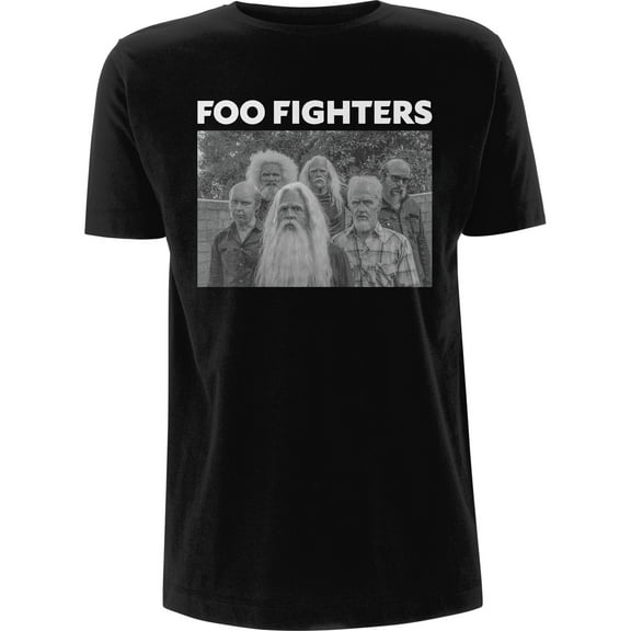 Foo Fighters Unisex T-Shirt Old Band Photo (Medium)