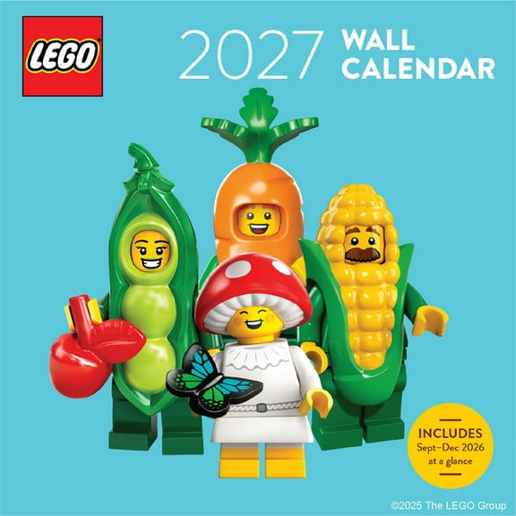 Lego Lego 2027 Wall Calendar, (Paperback)