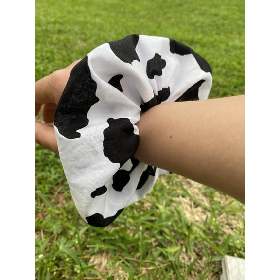 Cow Scrunchie Cow Hair Tie