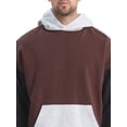 thumbnail image 5 of No Boundaries Men's & Big Men's Hoodie Sweatshirt, Printed or Colorblock Fleece, Sizes XS-5XL, 5 of 7