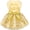 It's my Birthday, variant on Birthday Dog Dress with Gold Sparkly Sequin Pet Clothes