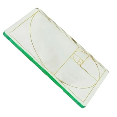 

okwish Universal Rectangular Patchwork Ruler Golden Ratio Viewer New Acrylic Portable Transparent Industrial Measurement Tools