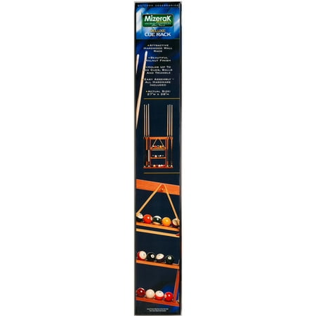 Mizerak Deluxe Billiard Wall Rack