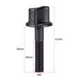 thumbnail image 2 of Unique Bargains M6 x 20mm Thumb Screw Bolt 30mm Rod Hand Driven Spade Nylon Plastic Screws Partial Thread for RC Model Aircraft 5pcs, 2 of 3