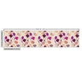 thumbnail image 2 of Floral Upholstery Fabric by the Yard, Silhouette Pastel Colored Spring Carnations and Tulips with Smudged Petal Background, Decorative Fabric for DIY and Home Accents, Multicolor by Ambesonne, 2 of 4