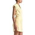 thumbnail image 3 of Derek Lam 10 Crosby womens  Elyse Cotton Poplin Button Front Dress, 0, Yellow, 3 of 5