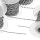 thumbnail image 4 of 2x cadena de joyería de collar de para accesorios de joyería de collar artesanal 1,5 mm / 3 mm, 4 of 9