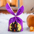 thumbnail image 2 of Darzheoy 50 PCS Halloween Treat Bags Candy Bags, Kids Gift Bags Goodie Bags, Cute Rabbit Ear Small Halloween Cookies Gift Bags for Halloween Party Decoration Supplies, 2 of 7