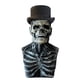thumbnail image 1 of Xihbxyly Casco con Máscara de Calavera, Diseño de Cabeza Completa con Boca Móvil, Accesorio de Cosplay para Fiestas, Disfraz de Halloween Steampunk, Divertido para Carnaval, Tamaño Ajustable, Diseño, 1 of 1