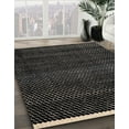thumbnail image 3 of Ahgly Company Machine Washable Indoor Round Abstract Sandstone Brown Area Rugs, 4' Round, 3 of 7