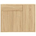 thumbnail image 3 of vidaXL Sideboard Sonoma Oak 88x30x70 cm Engineered Wood, 3 of 5