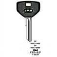 thumbnail image 3 of JMA CHR-8P Key blank, for Chrysler Y153P (RH) (5-Pack), 3 of 3