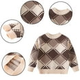 thumbnail image 3 of Paokuoon Kids Sweaters 3-11 Years Boys Pullover Knit Long Sleeve for Fall Winter, 3 of 9