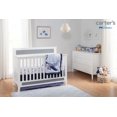Carter's by DaVinci Connor 4in1 Convertible Crib in White and Grey