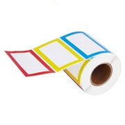 Stickers Name Tag Adhesive Blank Sticker Self Price Labels Tags Labels Coding Plain White Label Classification Lable