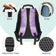 thumbnail image 4 of Pzuqiu Kids Backpack Ages 6-14 Cute Pink Axolotl Print Lightweight Large Capacity Adjustable Straps 17 Inch Schoolbag for Elementary Middle School Back to School Travel Use, 4 of 7