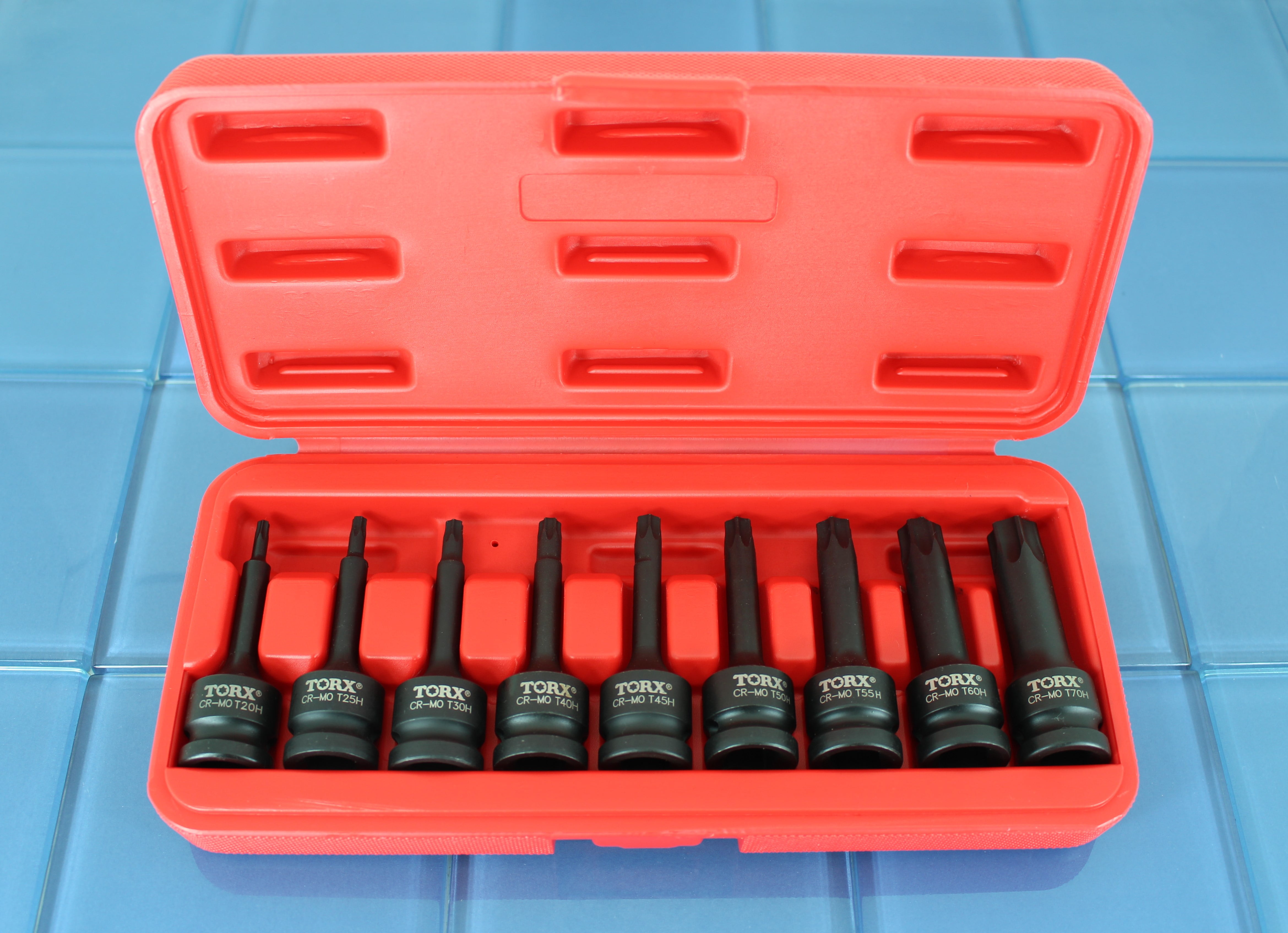 76mm Square Drive Auto Repair Tool gc TEMO Tamper Proof T-70 3 inch Long Tamper Proof Torx Star 6 Point Black Impact Bit Socket 1//2 inch 12.7mm