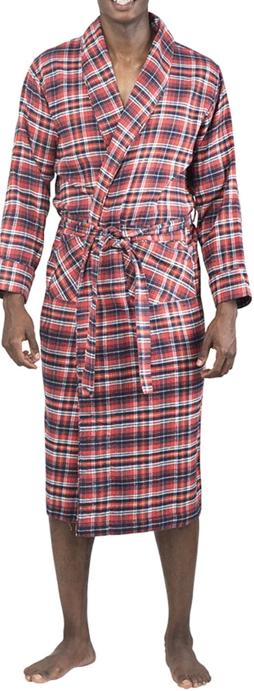 mens orange bathrobe