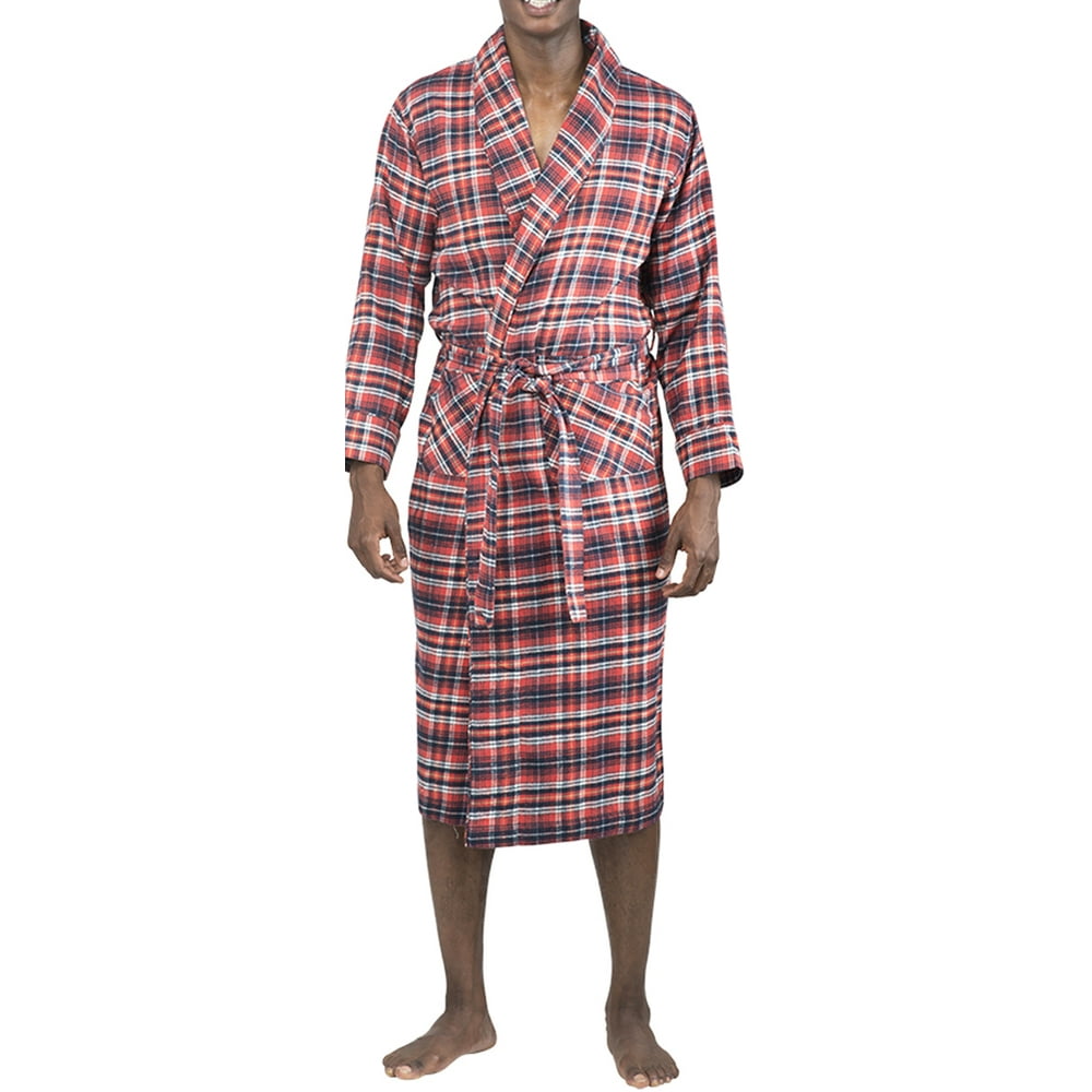 brushed cotton bathrobe