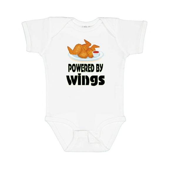 Inktastic Funny Chicken Wings Lover Boys or Girls Baby Bodysuit